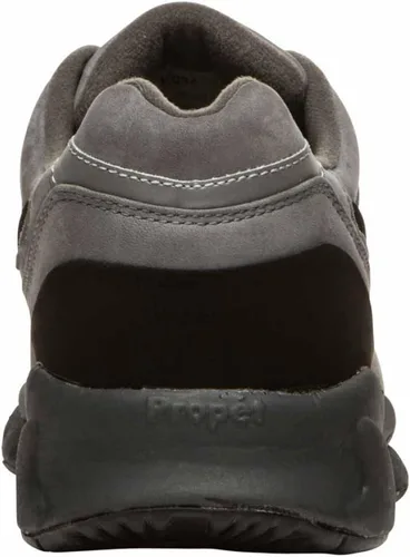 Vista 4 de Propet Andador de estabilidad para hombre gris/negro Nubuck