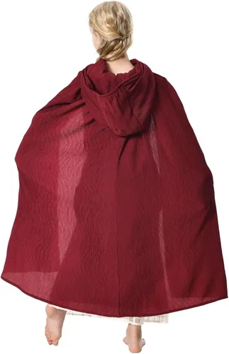 Vista 2 de Winifred Sanderson Mary Sanderson Sarah Sanderson Capa Capa de Halloween con capucha para niñas pequeñas