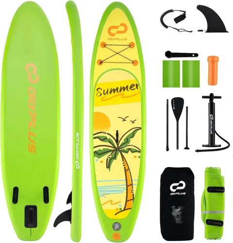Vista 16 de Goplus Inflatable Stand Up Paddle Board w/SUP Paddleboard Accessories