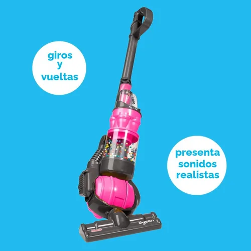 Vista 2 de Casdon Dyson Ball Réplica en miniatura de Dyson Ball para niños de 3+ años con acción de giro y rotación para diversión realista de juego