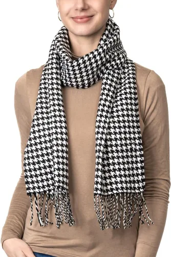 Vista 149 de Bufanda de invierno Achillea suave y cálida, de tartán, a cuadros, de cachemira, unisex