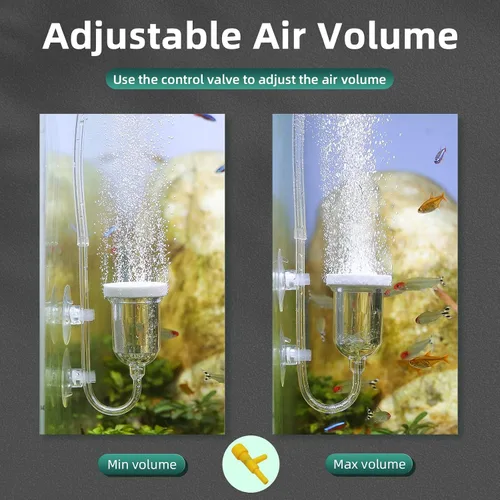 Vista 6 de boxtech Bomba de aire UX3 con kit de burbujas de aire con 1 válvula de retención, 2 ventosas