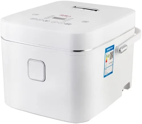 Vista 10 de Inicio Olla arrocera multifuncional 3L - Olla a presión de panel táctil de 550 W, utensilios de cocina inteligentes, verde