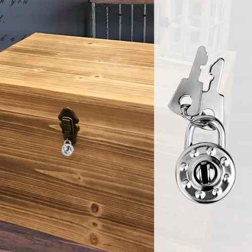 Vista 6 de Paquete de 5 mini candados para diario, cerraduras pequeñas con llaves, cerraduras pequeñas para equipaje para viajes, diario, joyas, mochila, cajas