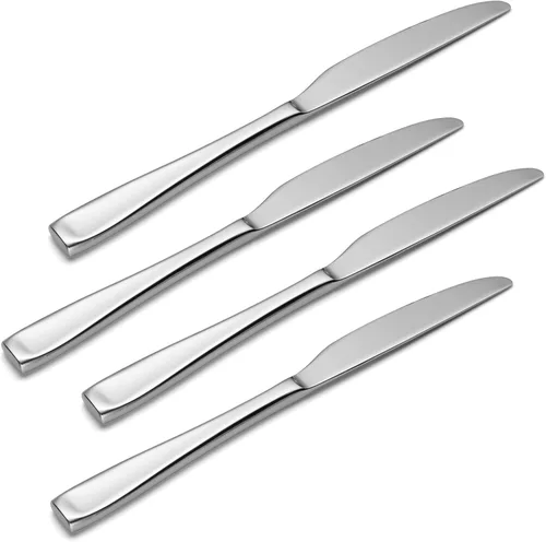 Vista 41 de Oneida Moda Champagne Satin 20-Piece Silverware Set for 4, Flatware
