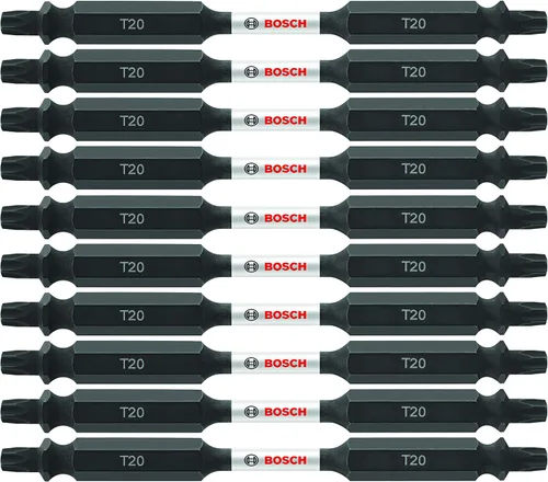 Vista 9 de BOSCH ITDET152503 - Juego de 3 puntas de atornillado Torx #15 de 2-1/2 pulgadas