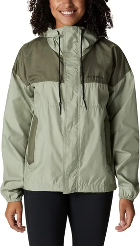 Vista 19 de Columbia Cortavientos Flash Challenger para mujer Coral (Coral reef)
