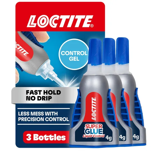 Vista 10 de Loctite 234790 Super Glue Gel Control, 1 paquete, multicolor, 0,14 onzas líquidas