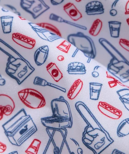 Vista 2 de vineyard vines Boxers Sankaty Portón trasero multicolor