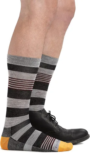 Vista 3 de DARN TOUGH (6033) Oxford Crew - Calcetines ligeros para hombre