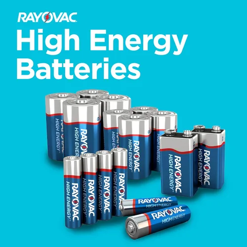 Vista 2 de Rayovac AA Baterías alcalinas, doble A, 60 unidades (paquete de 2)