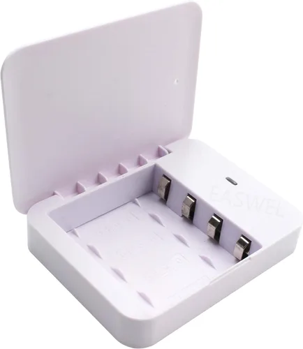 Vista 2 de EASWEL - Batería USB de emergencia Compacto portátil 4 pilas AA