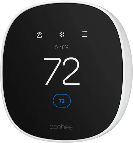 Vista 17 de ecobee Termostato inteligente esencial: termostato WiFi, certificado Energy