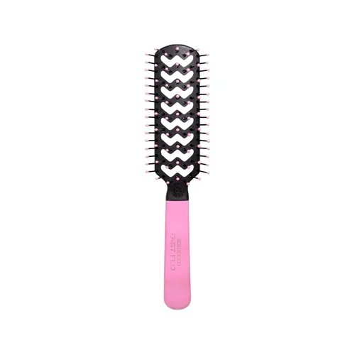 Vista 9 de Cricket Static Free Fast Flo Color Vent Hair Brush - Secado rápido y con secador, desenredante y peinado sin encrespamiento - Cerdas antiestáticas