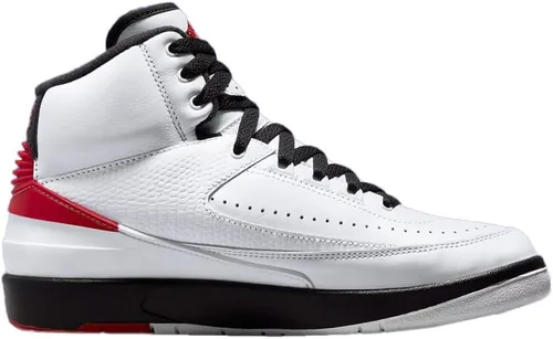 Vista 2 de Air Jordan 2 Chicago, BlancoRojoNegro (WHITEVARSITY RED-BLACK)