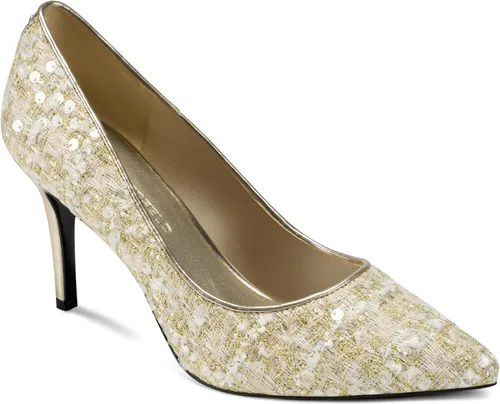 Vista 8 de Karl Lagerfeld Womens Royale Pointed Toe Dress Pump Manzana Verde (Apple Green)