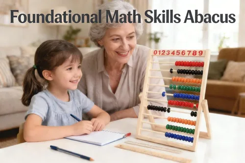 Vista 10 de MAGIKON Marco de números de madera para contar, ábaco de 10 filas para niños que aprenden matemáticas (11-1/2 pulgadas) Wood, 11.5in, 10 rows, 100