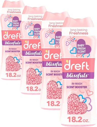 Vista 11 de Dreft Blissfuls - Perlas potenciadoras de aroma para usar en el lavado, aroma fresco para bebé, 24 onzas