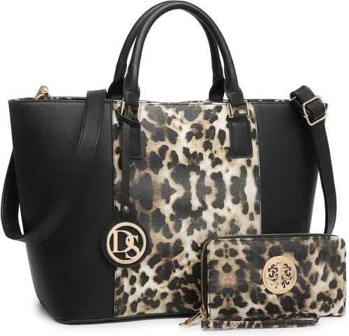 Vista 37 de Dasein Satchel Purse Handbag for Women Large Shoulder Work Tote Bag With Matching Wallet