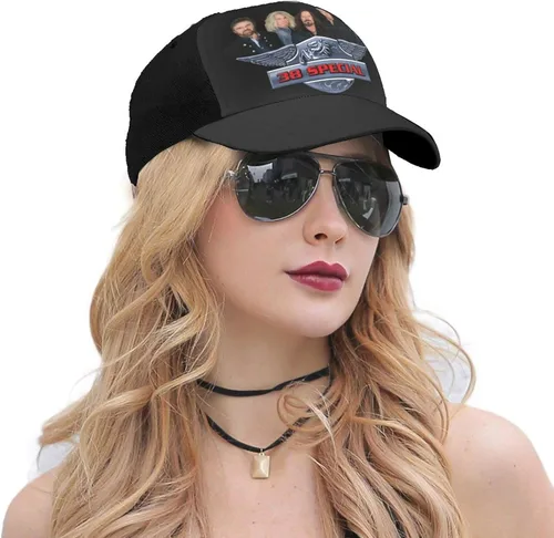 Vista 5 de 38 Rock Special Band Gorra de béisbol Unisex Moda para decoraciones de golf Ideas Regalos Negro, Negro