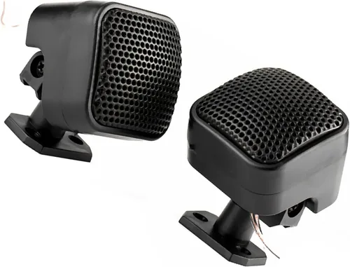 Vista 10 de Altavoces de coche o altavoces, Altavoces estéreo para coche, 1 par 12 V 500 W mini altavoz de coche o tweeters 7.874 in 98dB altavoz del automóvil