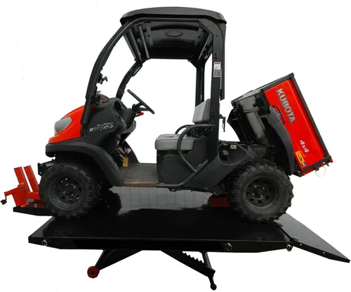 Vista 11 de APlusLift MT1500 1500LB Air Operated 24" Width Motorcycle ATV Lift Table