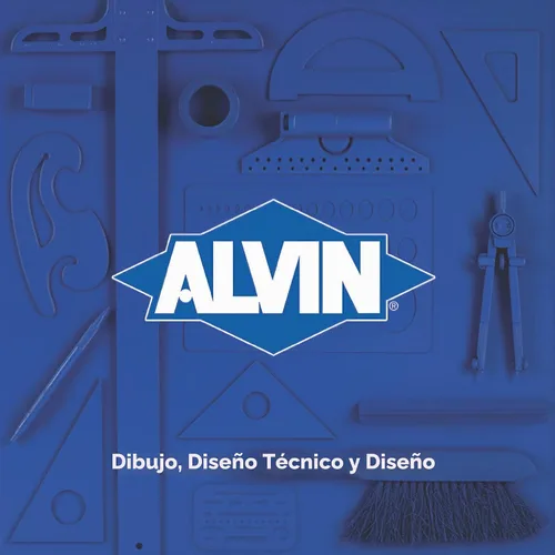 Vista 9 de Alvin tablero de dibujo con regla de borde recto paralela