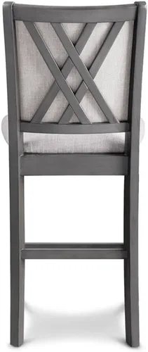 Vista 11 de New Classic Furniture Amy - Juego de mesa de comedor de 5 piezas, color gris