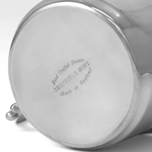 Vista 5 de Let's Make Memories Taza de Peltre Personalizada para Bebé como Recuerdo - Regalo para Recién Nacido - Reliquia Familiar - Nuevos Padres