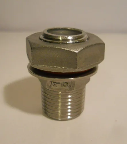 Vista 5 de KIT DE CABEZA DE BULKHEAD SIN SOLDADURA para HERvidor de cerveza o WHISKEY STILL - ACERO INOXIDABLE 1/2" NPT HOMEBREW EQUIPO