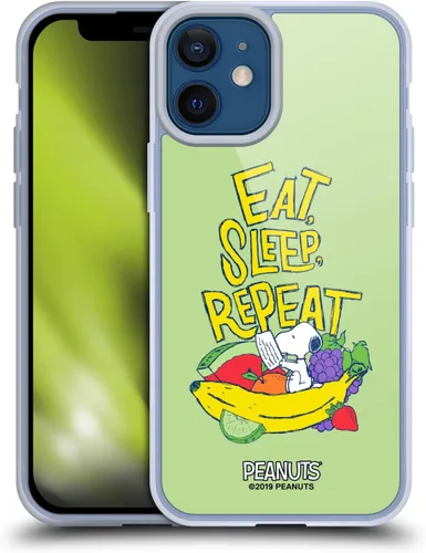 Vista 137 de Head Case Designs Funda de gel suave con licencia oficial de Peanuts Charlie y Snoopy Naturally Sweet compatible con Apple iPhone 7 Plus/iPhone 8
