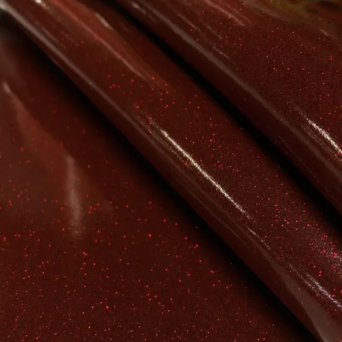 Vista 9 de Tela de vinilo brillante, hojas de piel sintética con purpurina suave, material brillante, ideal para hacer bolsas de tapicería, lazos para el pelo