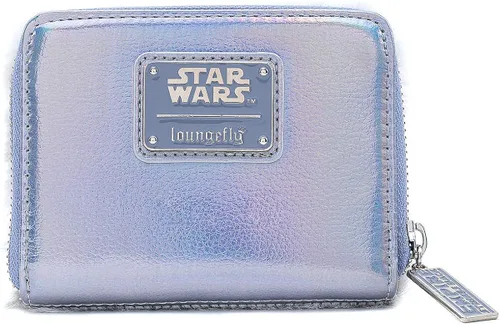 Vista 2 de Loungefly x Star Wars The Empire Strikes Back 40th Anniversary Hoth Faux Fur Zip-Around Wallet