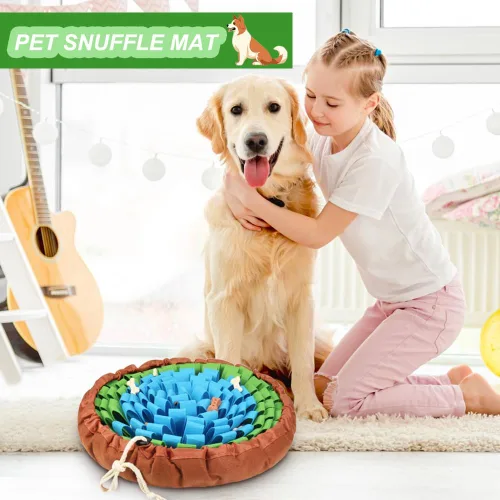 Vista 7 de SZEE Alfombrilla de olfateo para perros, alfombrilla ajustable para olfatear y comer lentamente, almohadilla para olfatear perros para estimulación