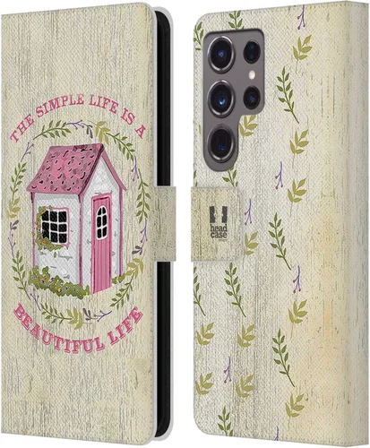 Vista 11 de Head Case Designs Beautiful Life Country Charm Leather Wallet Case Compatible with Samsung Galaxy S24 Ultra 5G