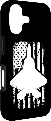 Vista 3 de F22 Raptor US Flag Fighter Airplane Jet Plane Aircraft Case for iPhone 17