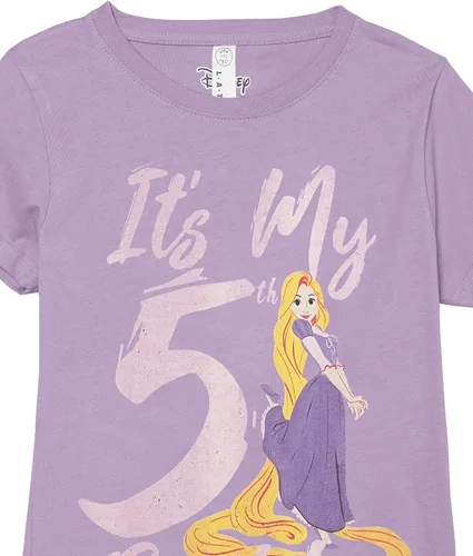 Vista 2 de Disney Little Big Princesses Rapunzel - Camiseta de manga corta para niñas