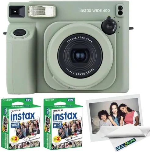 Vista 8 de FUJIFILM Cámara Instax Wide 400 Instant Film - Negro