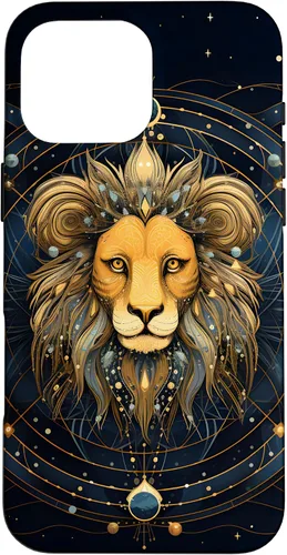Vista 19 de Leo Zodiac Sign Lion Horoscope Constellation Case for iPhone 17