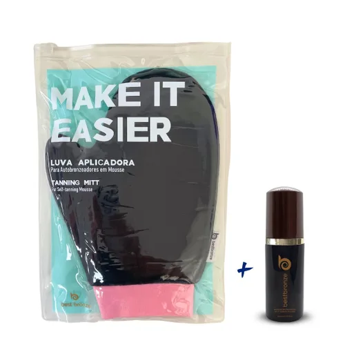 Vista 8 de Best Bronze Clear Travel Self Tanner Mousse - Espuma bronceadora sin sol para un bronceado claro, medio y oscuro personalizable, mousse de bronceado