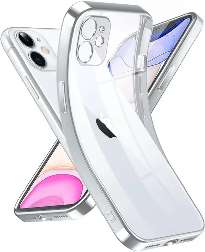 Vista 769 de Supdeal Funda cristalina transparente para iPhone 11, [No se amarillea] [Protección de la cámara] [Probado contra caídas de grado militar] Funda