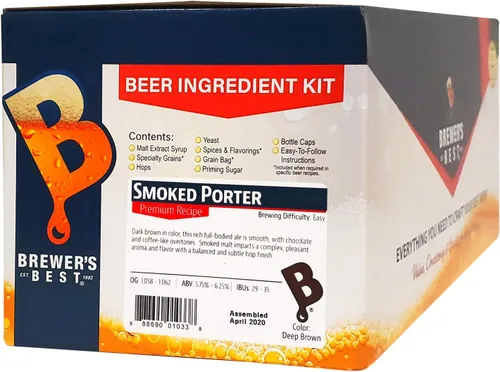 Vista 6 de Brewer's Best - Kit de ingredientes para cerveza casera ahumada Porter