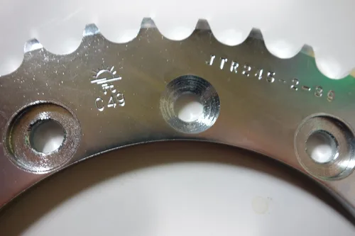 Vista 2 de JT Sprockets 38T Piñón trasero de acero