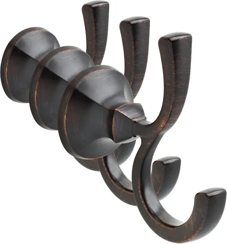 Vista 8 de Delta Faucet 76435-SS Ashlyn Towel Hook, Stainless (Pack of 3)