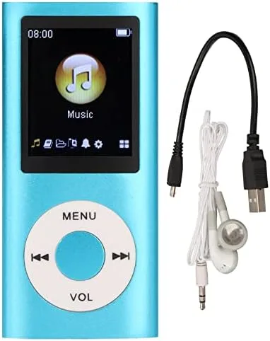 Vista 11 de Reproductor de MP3, con capacidad de memoria de 64 GB, reproductor de música portátil de 8 horas de duración de la batería, compatible con MP3, WMA