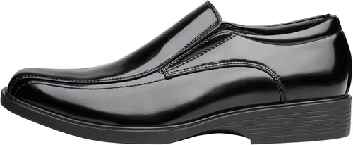 Vista 2 de Bruno Marc Men's Leather Lined Dress Loafers Shoes