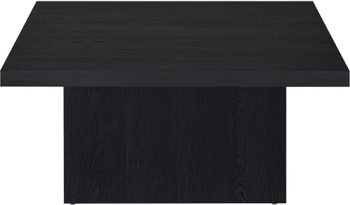 Vista 4 de Coaster Home Furnishings - Devar - Madera - Mesa de centro cuadrada con base de plinto, diseño geométrico y estilo contemporáneo - Sala de estar