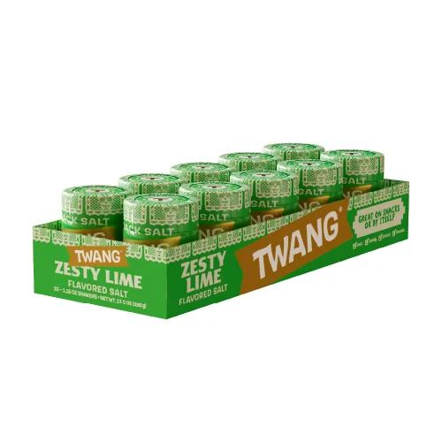 Vista 12 de Twang erz Chile-Lime condimento sal para aperitivos, coctelera de 1.15 onzas (paquete de 10)