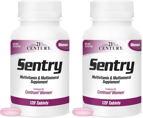 Vista 12 de 21st Century Sentry - Tabletas multivitamínicas para mujer, 120
