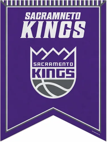Vista 15 de Rico Industries Banderín de fieltro de balón de baloncesto NBA de 18 x 24 pulgadas